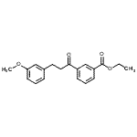 CAS#: 898774-56-6, Ethyl 3-[3-(3-methoxyphenyl)propanoyl]benzoate