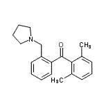 CAS#: 898774-63-5, (2,6-Dimethylphenyl)[2-(1-pyrrolidinylmethyl)phenyl]methanone