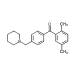CAS#: 898775-05-8, (2,5-Dimethylphenyl)[4-(1-piperidinylmethyl)phenyl]methanone