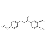 CAS#: 898775-88-7, 1-(3,4-Dimethylphenyl)-3-(4-methoxyphenyl)-1-propanone