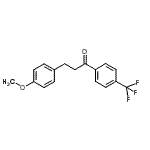 CAS#: 898776-07-3, 3-(4-Methoxyphenyl)-1-[4-(trifluoromethyl)phenyl]-1-propanone