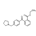 CAS#: 898776-11-9, Ethyl 2-[4-(1-pyrrolidinylmethyl)benzoyl]benzoate