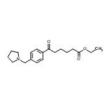 CAS#: 898777-13-4, Ethyl 6-oxo-6-[4-(1-pyrrolidinylmethyl)phenyl]hexanoate