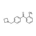 CAS#: 898777-25-8, [4-(1-Azetidinylmethyl)phenyl](2-methylphenyl)methanone