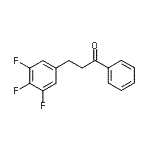 CAS#: 898777-56-5, 1-Phenyl-3-(3,4,5-trifluorophenyl)-1-propanone
