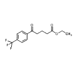 CAS 登录号：898777-81-6， 乙基5-氧代-5-[4-(三氟甲基)苯基]戊酸酯