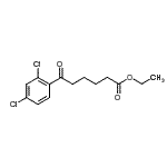 CAS#: 898777-99-6, Ethyl 6-(2,4-dichlorophenyl)-6-oxohexanoate