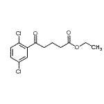 CAS#: 898778-11-5, Ethyl 5-(2,5-dichlorophenyl)-5-oxopentanoate