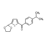 CAS#: 898778-37-5, [5-(1,3-Dioxolan-2-yl)-2-thienyl](4-isopropylphenyl)methanone