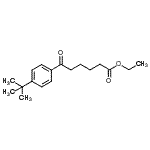 CAS#: 898778-44-4, Ethyl 6-[4-(2-methyl-2-propanyl)phenyl]-6-oxohexanoate