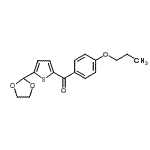 CAS#: 898778-63-7, [5-(1,3-Dioxolan-2-yl)-2-thienyl](4-propoxyphenyl)methanone