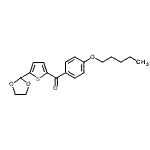 CAS#: 898778-67-1, [5-(1,3-Dioxolan-2-yl)-2-thienyl][4-(pentyloxy)phenyl]methanone