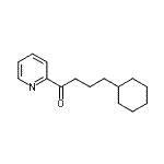 CAS#: 898779-62-9, 4-Cyclohexyl-1-(2-pyridinyl)-1-butanone