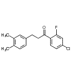 CAS#: 898779-73-2, 1-(4-Chloro-2-fluorophenyl)-3-(3,4-dimethylphenyl)-1-propanone
