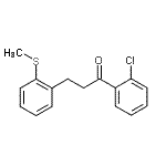CAS#: 898780-16-0, 1-(2-Chlorophenyl)-3-[2-(methylsulfanyl)phenyl]-1-propanone