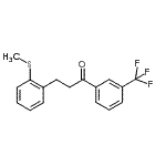 CAS#: 898780-25-1, 3-[2-(Methylsulfanyl)phenyl]-1-[3-(trifluoromethyl)phenyl]-1-propanone