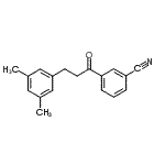 CAS#: 898780-26-2, 3-[3-(3,5-Dimethylphenyl)propanoyl]benzonitrile