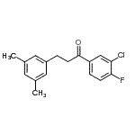 CAS#: 898780-78-4, 1-(3-Chloro-4-fluorophenyl)-3-(3,5-dimethylphenyl)-1-propanone
