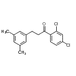 CAS 登录号：898781-00-5， 1-(2,4-二氯苯基)-3-(3,5-二甲基苯基)-1-丙酮