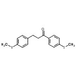 CAS#: 898781-01-6, 1,3-Bis[4-(methylsulfanyl)phenyl]-1-propanone