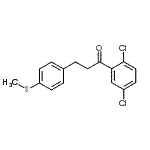 CAS#: 898781-71-0, 1-(2,5-Dichlorophenyl)-3-[4-(methylsulfanyl)phenyl]-1-propanone