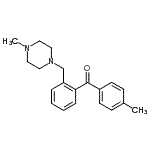 CAS#: 898782-74-6, (4-Methylphenyl){2-[(4-methyl-1-piperazinyl)methyl]phenyl}methanone