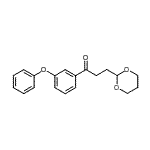 CAS#: 898782-88-2, 3-(1,3-Dioxan-2-yl)-1-(3-phenoxyphenyl)-1-propanone