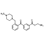 CAS#: 898782-92-8, Ethyl 3-{2-[(4-methyl-1-piperazinyl)methyl]benzoyl}benzoate