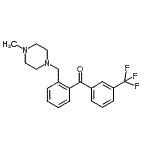 CAS#: 898783-37-4, {2-[(4-Methyl-1-piperazinyl)methyl]phenyl}[3-(trifluoromethyl)phenyl]methanone