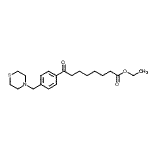 CAS#: 898783-41-0, Ethyl 8-oxo-8-[4-(4-thiomorpholinylmethyl)phenyl]octanoate