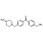 CAS#: 898783-56-7, {4-[(4-Methyl-1-piperazinyl)methyl]phenyl}[4-(methylsulfanyl)phenyl]methanone