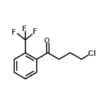 CAS 登录号：898783-64-7， 4-氯-1-[2-(三氟甲基)苯基]-1-丁酮