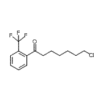 CAS#: 898783-68-1, 7-Chloro-1-[2-(trifluoromethyl)phenyl]-1-heptanone