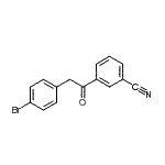 CAS#: 898784-14-0, 3-[(4-Bromophenyl)acetyl]benzonitrile