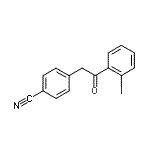 CAS#: 898784-41-3, 4-[2-(2-Iodophenyl)-2-oxoethyl]benzonitrile