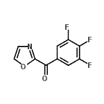 CAS#: 898784-54-8, 1,3-Oxazol-2-yl(3,4,5-trifluorophenyl)methanone
