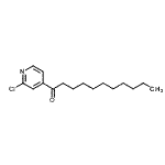 CAS#: 898784-78-6, 1-(2-Chloro-4-pyridinyl)-1-undecanone