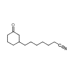 CAS#: 898784-99-1, 7-(3-Oxocyclohexyl)heptanenitrile
