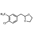 CAS#: 898785-16-5, 2-(4-Chloro-3-methylbenzyl)-1,3-dioxolane