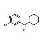 CAS#: 898785-21-2, (2-Chloro-4-pyridinyl)(cyclohexyl)methanone