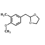 CAS#: 898785-28-9, 2-(4-Methoxy-3-methylbenzyl)-1,3-dioxolane