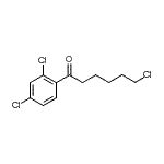 CAS#: 898786-13-5, 6-Chloro-1-(2,4-dichlorophenyl)-1-hexanone