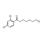 CAS#: 898786-16-8, 7-Chloro-1-(2,4-dichlorophenyl)-1-heptanone
