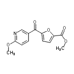 CAS#: 898786-26-0, Methyl 5-[(6-methoxy-3-pyridinyl)carbonyl]-2-furoate