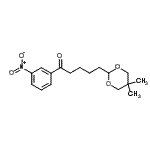 CAS#: 898786-33-9, 5-(5,5-Dimethyl-1,3-dioxan-2-yl)-1-(3-nitrophenyl)-1-pentanone