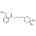 CAS#: 898786-48-6, 5-(5,5-Dimethyl-1,3-dioxan-2-yl)-1-(2-methoxyphenyl)-1-pentanone