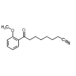 CAS#: 898786-56-6, 8-(2-Methoxyphenyl)-8-oxooctanenitrile