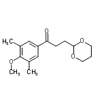 CAS#: 898786-73-7, 3-(1,3-Dioxan-2-yl)-1-(4-methoxy-3,5-dimethylphenyl)-1-propanone