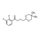 CAS#: 898786-79-3, 1-(2,3-Difluorophenyl)-4-(5,5-dimethyl-1,3-dioxan-2-yl)-1-butanone