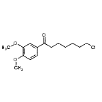 CAS#: 898786-81-7, 7-Chloro-1-(3,4-dimethoxyphenyl)-1-heptanone